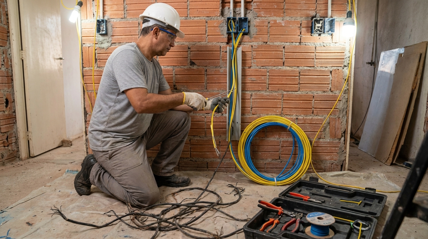 Adequação de Fiação em Curitiba‑PR