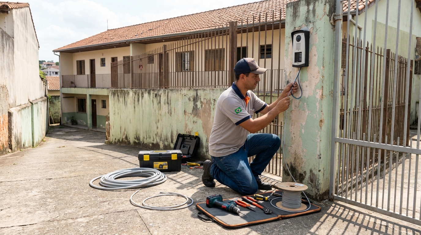 Instalação de Porteiro Eletrônico em Curitiba‑PR